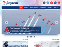 Tablet Screenshot of keylent.com